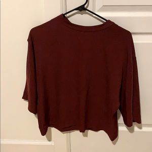 Flowy Maroon Top